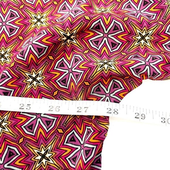 NWT LuLaRoe Kimono Women's Medium Burgundy Print Lindsay Waterfall Draped Topper - Picture 7 of 11